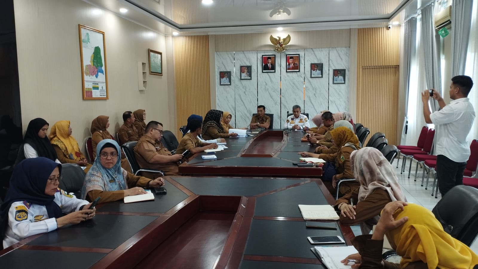 Satgas Ketahanan Pangan Kabupaten Solok kunjungi Pemerintah Kabupaten 50 Kota di Tanjung Pati